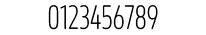 October Compressed Telugu ExtraLight Font OTHER CHARS
