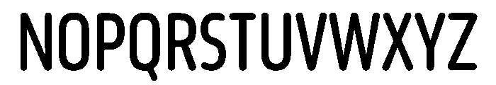 October Compressed Telugu Medium Font UPPERCASE