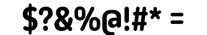 October Condensed Devanagari Heavy Font OTHER CHARS