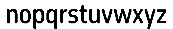 October Condensed Devanagari Medium Font LOWERCASE