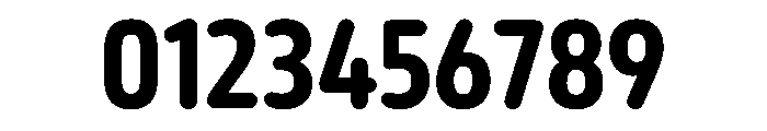 October Condensed Gurmukhi Heavy Font OTHER CHARS