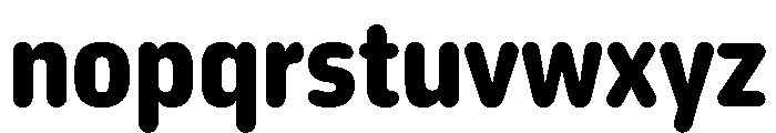 October Condensed Kannada Black Font LOWERCASE
