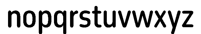 October Condensed Kannada Medium Font LOWERCASE