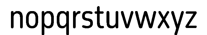 October Condensed Kannada Regular Font LOWERCASE