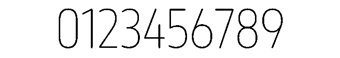 October Condensed Kannada Thin Font OTHER CHARS