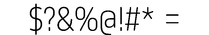 October Condensed Meetei Mayek ExtraLight Font OTHER CHARS