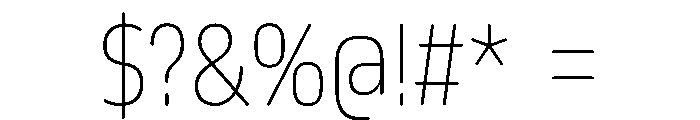 October Condensed Meetei Mayek Thin Font OTHER CHARS