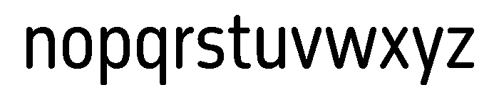 October Condensed Tamil Regular Font LOWERCASE