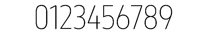 October Condensed Tamil Thin Font OTHER CHARS