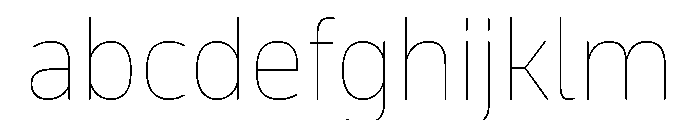 October Devanagari Hairline FONT