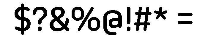 October Devanagari Medium Font OTHER CHARS