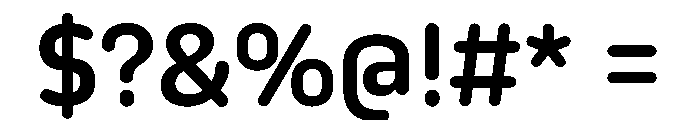 October Gujarati Bold Font OTHER CHARS