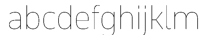 October Kannada Hairline FONT