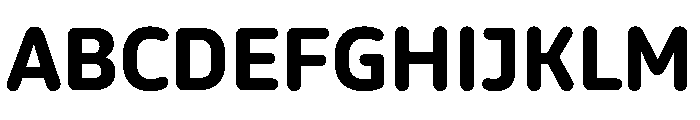 October Kannada Heavy Font UPPERCASE
