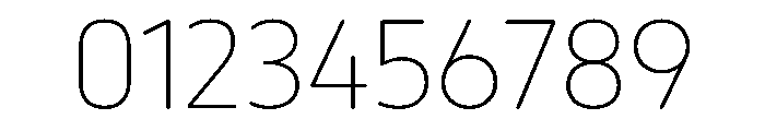 October Odia Thin Font OTHER CHARS