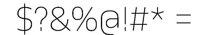 October Ol Chiki Thin Font OTHER CHARS