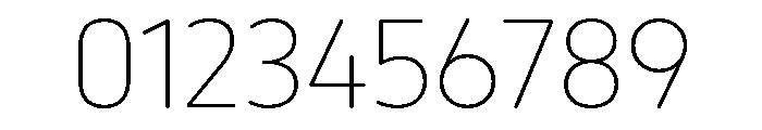 October Tamil Thin Font OTHER CHARS