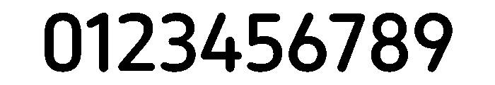 October Telugu Medium Font OTHER CHARS