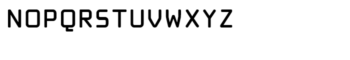 OCRX Extended Bold Font UPPERCASE