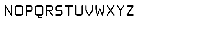 OCRX Extended Font UPPERCASE