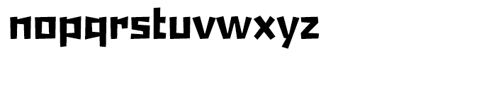 Occupant Gothic Bold Font LOWERCASE