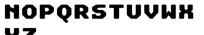 Octa Uni Mono Bold Font UPPERCASE