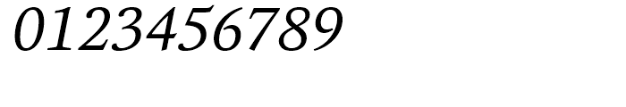 Octava Italic Font OTHER CHARS