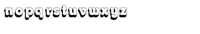 Octopuss Shaded Font LOWERCASE