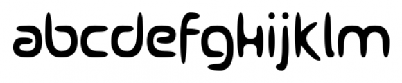 Ocelca Regular Font LOWERCASE