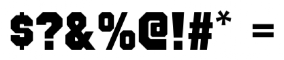 Octin Sports Black Font OTHER CHARS