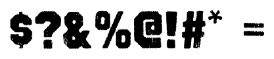 Octin Vintage B Black Font OTHER CHARS