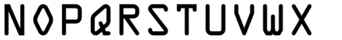 OCR-A Std Font UPPERCASE