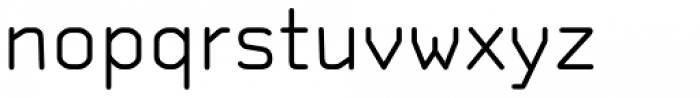 OCR A Tribute Pro Light Font LOWERCASE