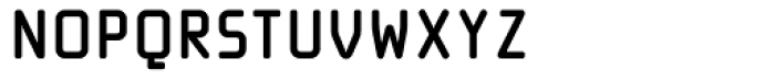 OCRX Compressed Bold Font UPPERCASE