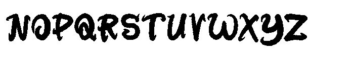 Ocean Brezze Font UPPERCASE