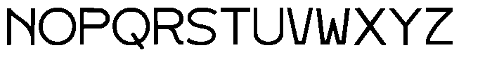 Ocean Charm Sans Font UPPERCASE