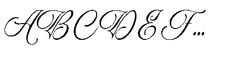 Ocean Delight Font UPPERCASE