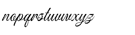 Ocean Delight Font LOWERCASE