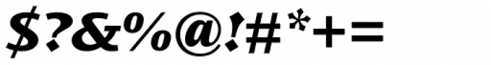 Ocean Sans Std ExtraBold Extd Italic Font OTHER CHARS