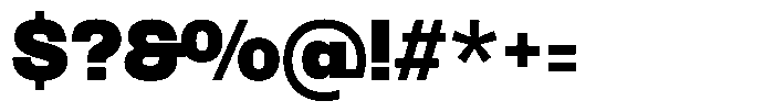 Oceanis Black Font OTHER CHARS