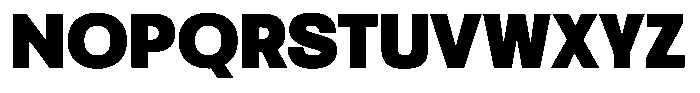 Oceanis Black Font UPPERCASE