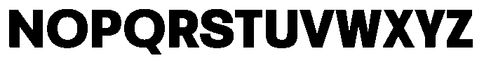 Oceanis Extra Bold Font UPPERCASE
