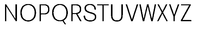 Oceanis Extra Light Font UPPERCASE