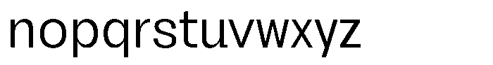 Oceanis Light Font LOWERCASE