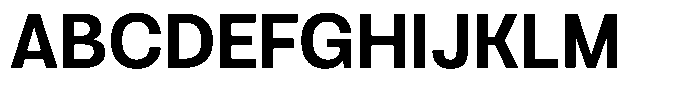 Oceanis Semi Bold Font UPPERCASE