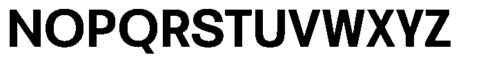 Oceanis Semi Bold Font UPPERCASE