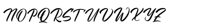 Ochitylla Regular Font UPPERCASE