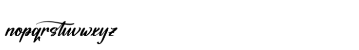 Ochitylla Regular Font LOWERCASE