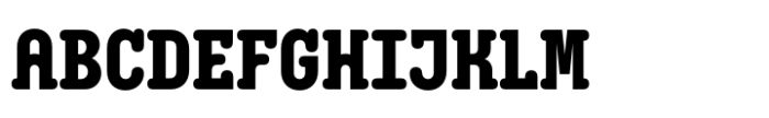 Ocho Bold Font UPPERCASE