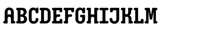 Ocho Medium Font UPPERCASE
